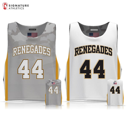Renegades Youth Lacrosse Men's 4 Piece Player Package (Gold Tech Tee) Signature Lacrosse