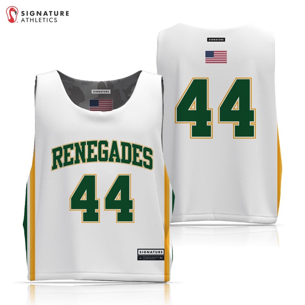 Renegades Youth Lacrosse Men's 4 Piece Player Package (Gold Tech Tee 2nd-5th Grade) Signature Lacrosse