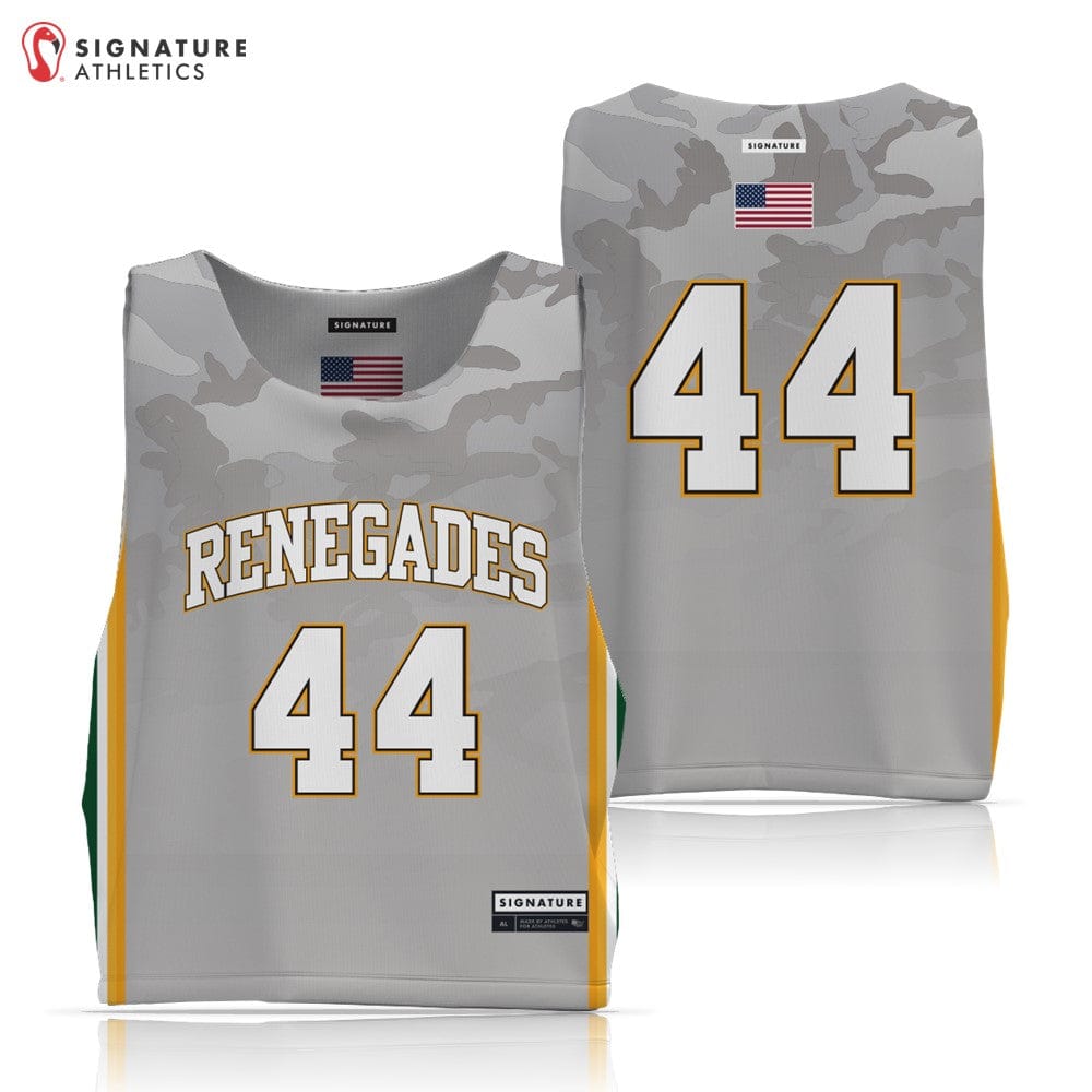 Renegades Youth Lacrosse Men's 4 Piece Player Package (Gold Tech Tee 2nd-5th Grade) Signature Lacrosse