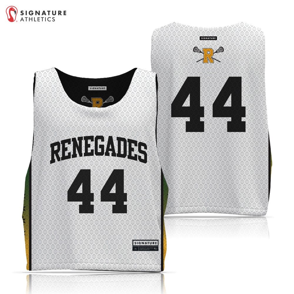 Renegades Youth Lacrosse Men's 4 Piece Player Package (Gold Tech Tee 2nd-5th Grade) Signature Lacrosse