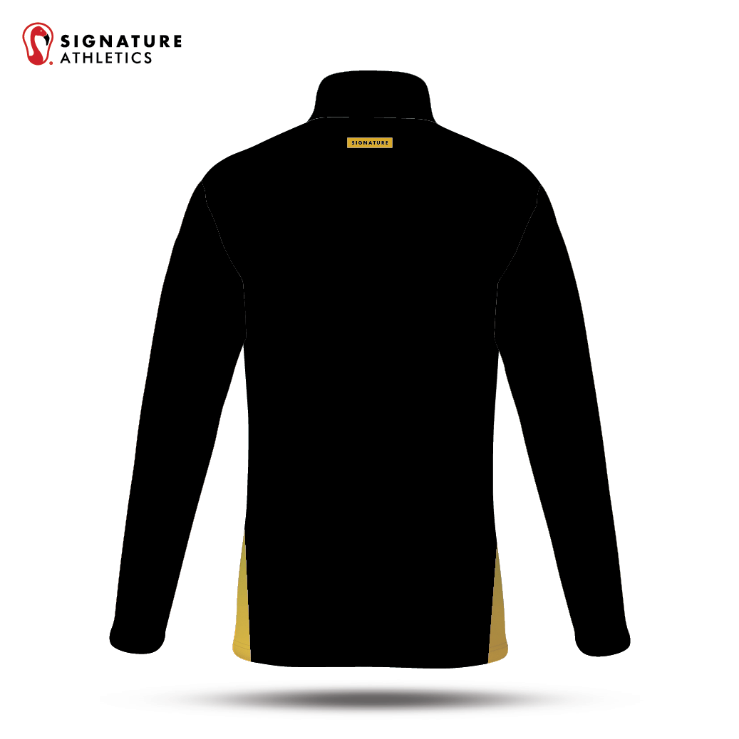 Renegades Youth Lacrosse  Men's Player Quarter Zip: Renegades Youth Lacrosse Signature Lacrosse