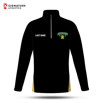 Renegades Youth Lacrosse  Men's Player Quarter Zip: Renegades Youth Lacrosse Signature Lacrosse