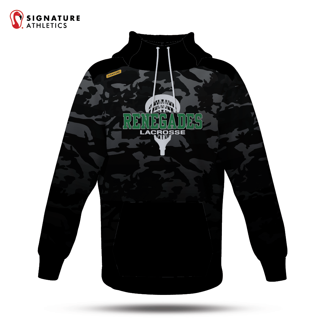 Renegades Youth Lacrosse  Men's Pro Dye Sub Scuba Hoodie Signature Lacrosse