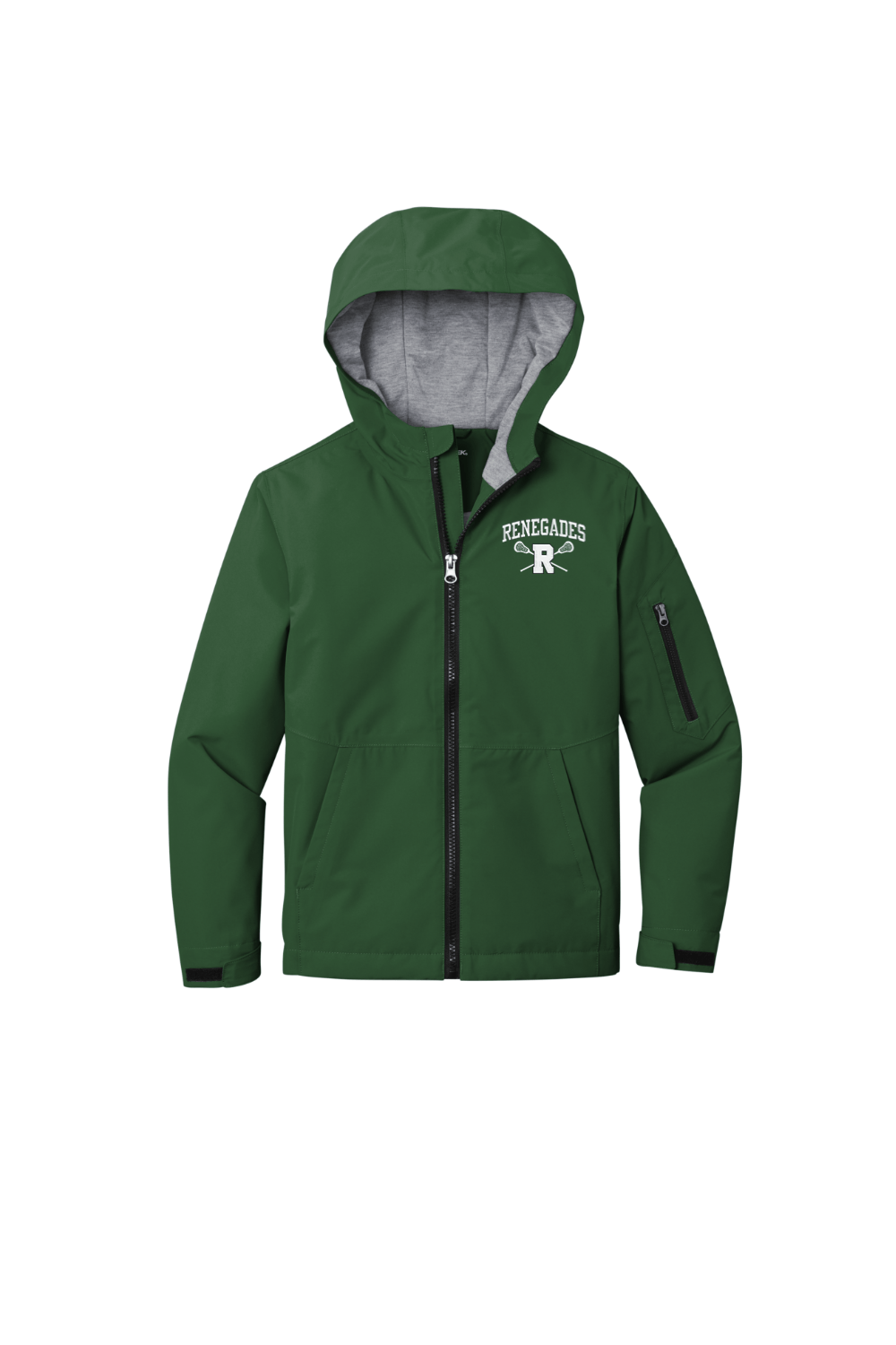 Renegades Youth Lacrosse Youth Sport-Tek Waterproof Insulated Jacket Signature Lacrosse
