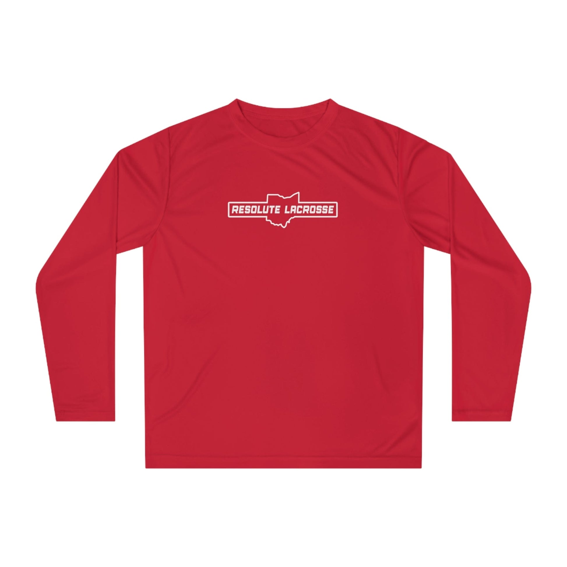 Resolute Lacrosse Performance Long Sleeve Shirt Signature Lacrosse