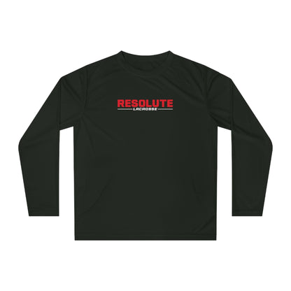 Resolute Lacrosse Performance Long Sleeve Shirt Signature Lacrosse