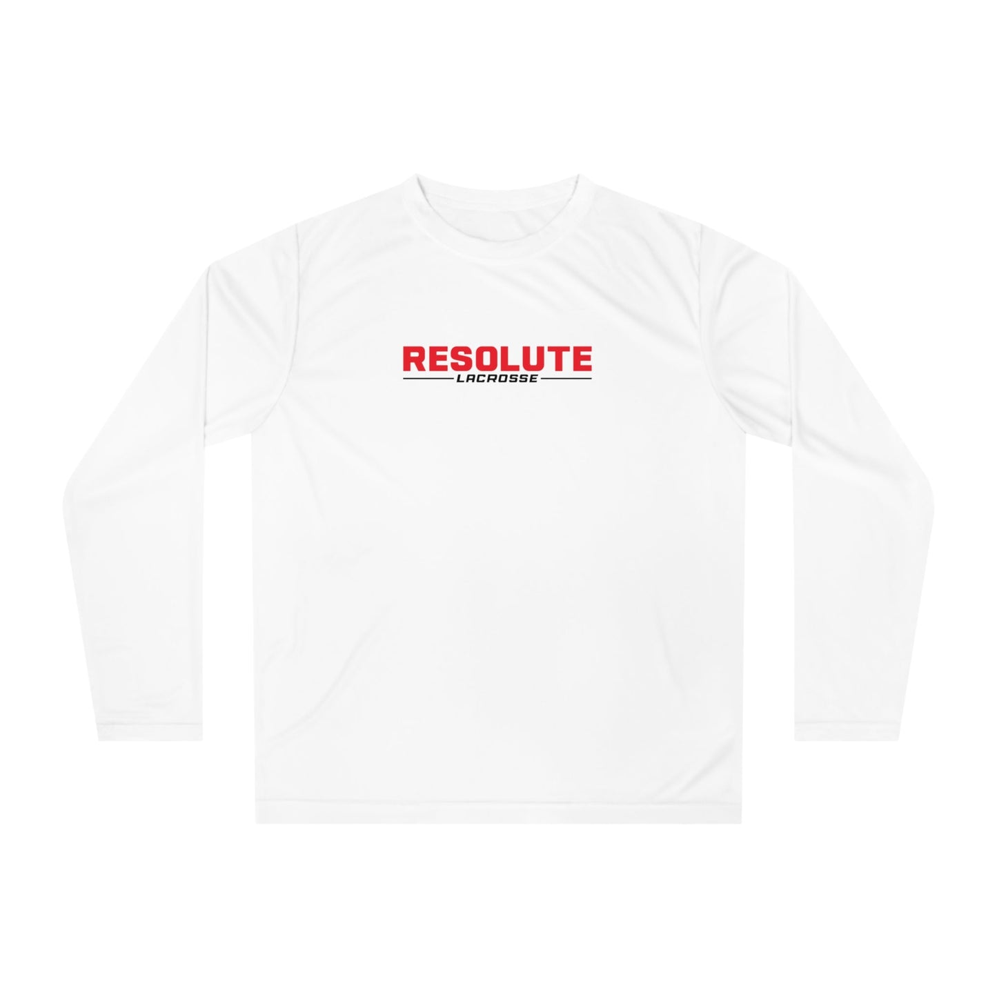 Resolute Lacrosse Performance Long Sleeve Shirt Signature Lacrosse