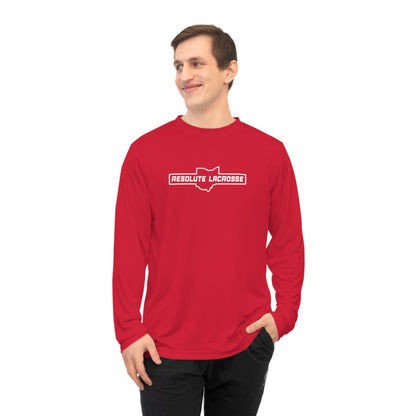 Resolute Lacrosse Performance Long Sleeve Shirt Signature Lacrosse