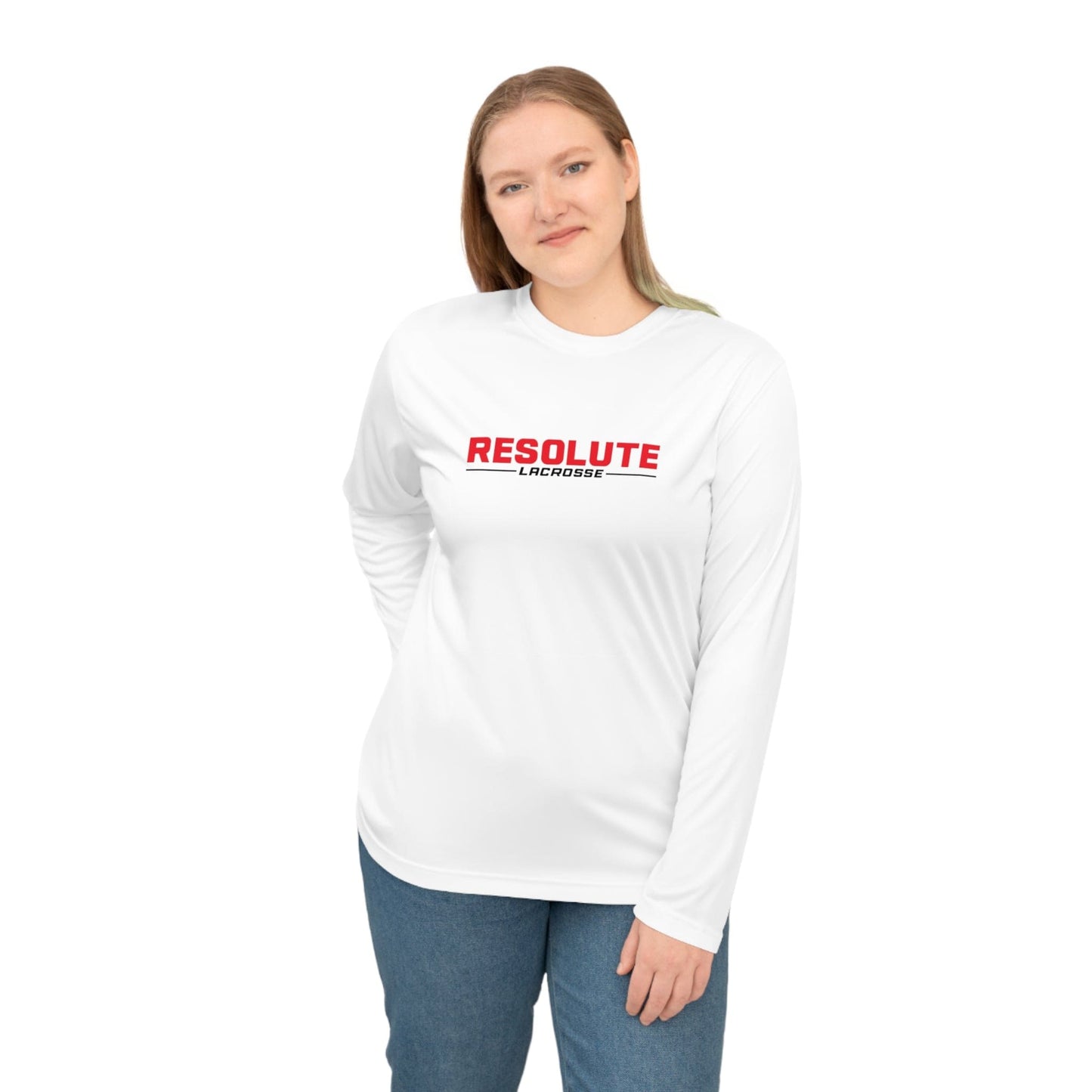 Resolute Lacrosse Performance Long Sleeve Shirt Signature Lacrosse