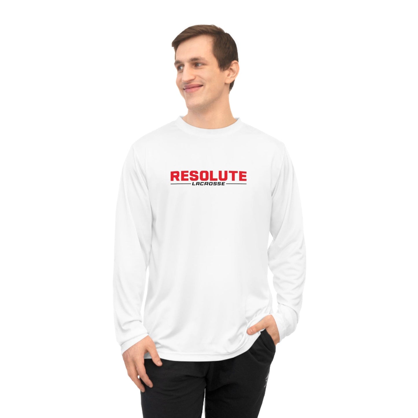 Resolute Lacrosse Performance Long Sleeve Shirt Signature Lacrosse