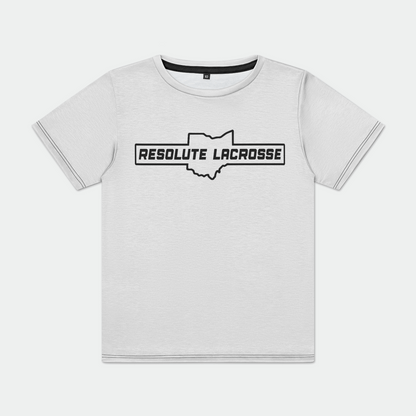 Resolute Lacrosse Youth Athletic T-Shirt Signature Lacrosse