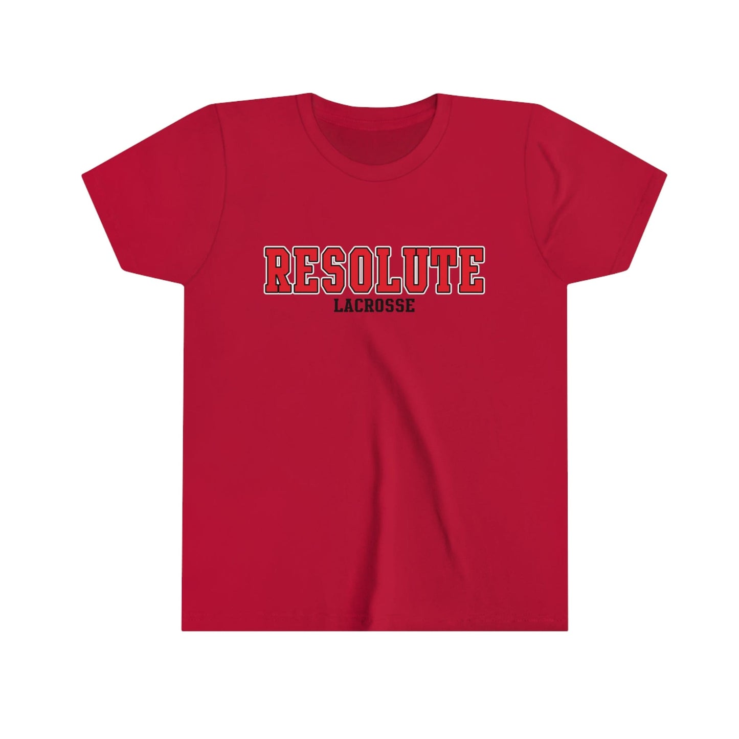 Resolute Lacrosse Youth Short Sleeve Tee Signature Lacrosse