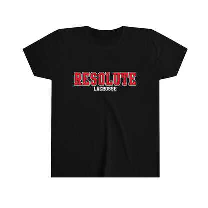 Resolute Lacrosse Youth Short Sleeve Tee Signature Lacrosse