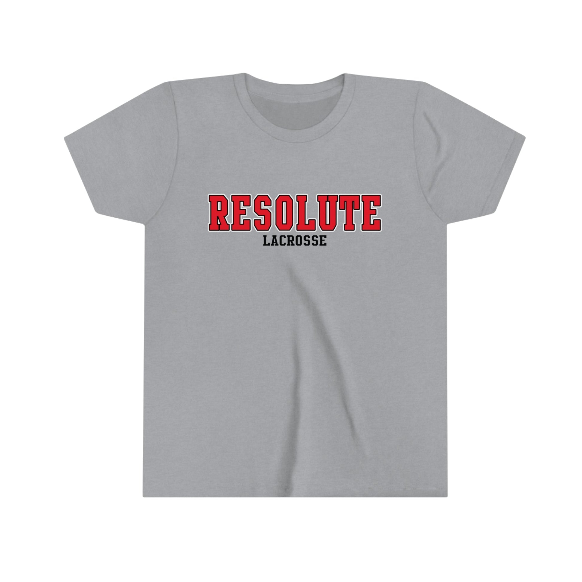 Resolute Lacrosse Youth Short Sleeve Tee Signature Lacrosse