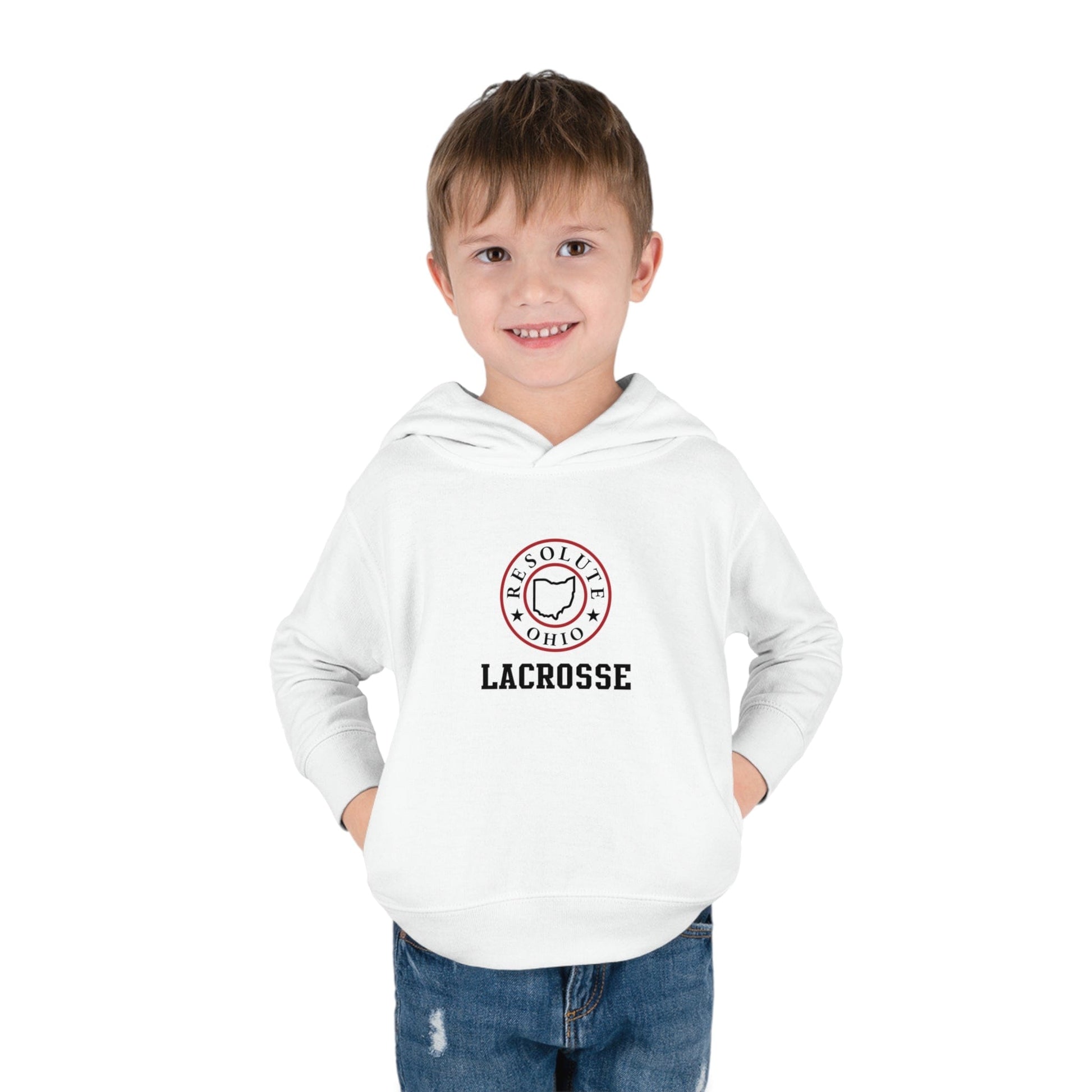 Resolute Toddler Pullover Fleece Hoodie Signature Lacrosse