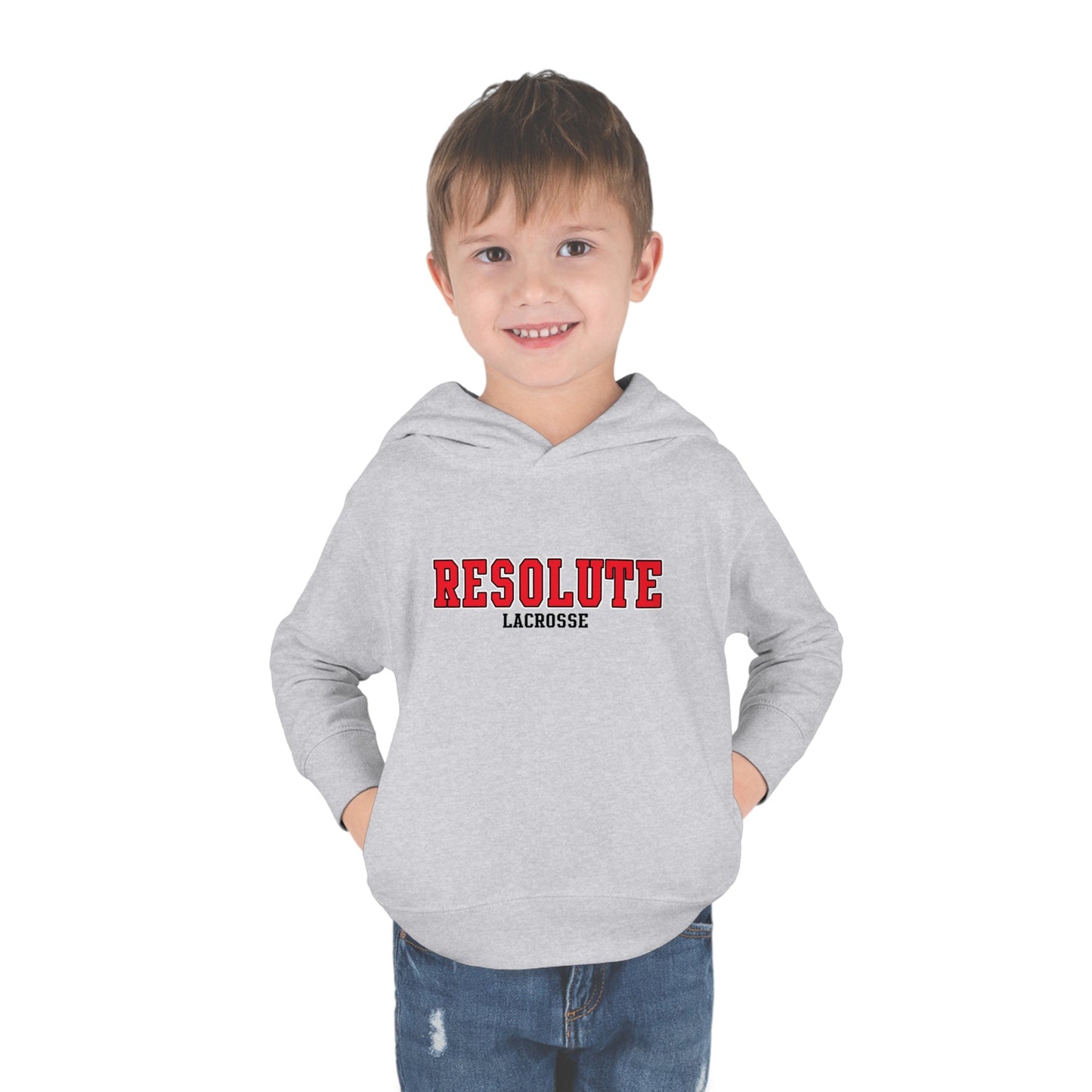 Resolute Toddler Pullover Fleece Hoodie Signature Lacrosse