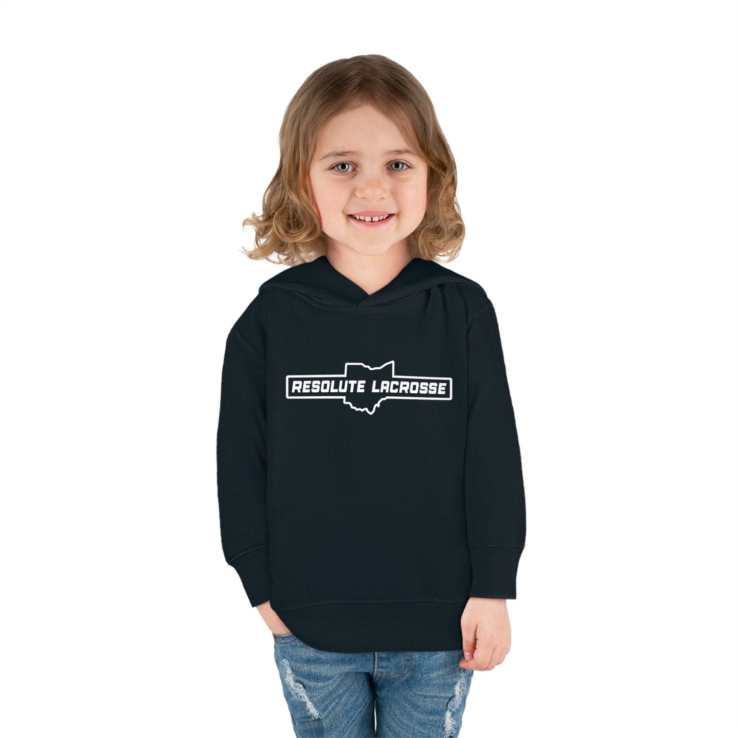 Resolute Toddler Pullover Fleece Hoodie Signature Lacrosse