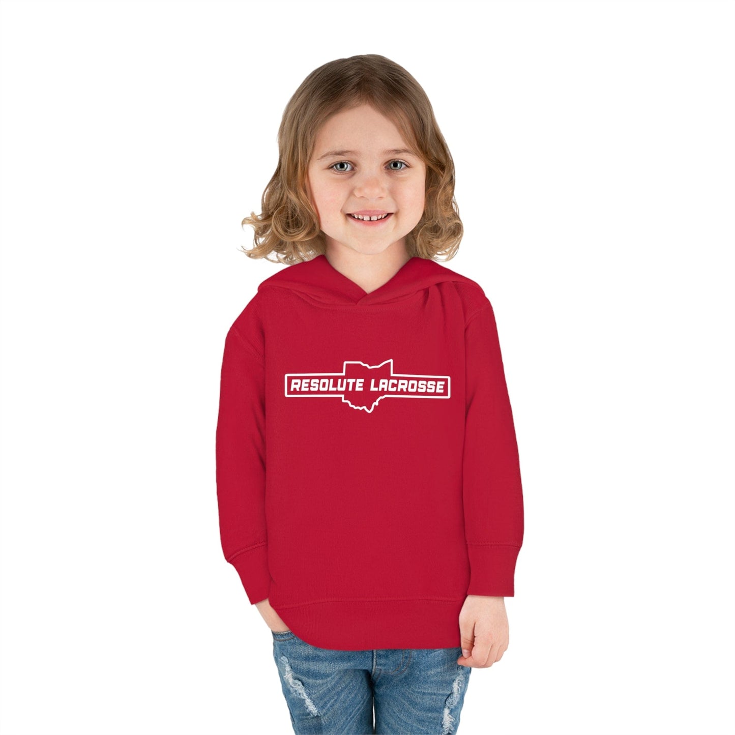 Resolute Toddler Pullover Fleece Hoodie Signature Lacrosse