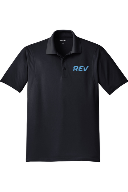 Revolution LC Adult Embroidered Athletic Polo Signature Lacrosse