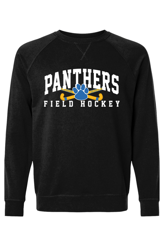 Richmond Panthers UFHC Adult Heavyweight Raglan Long Sleeve Signature Lacrosse