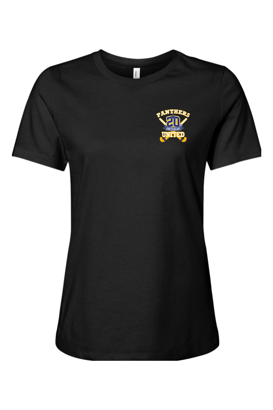 Richmond Panthers United FH Bella + Canvas Women’s Relaxed Jersey Short Sleeve Tee Signature Lacrosse