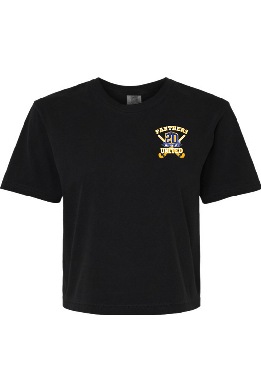Richmond Panthers United FH Comfort Colors Women's Heavyweight Boxy T-Shirt Signature Lacrosse