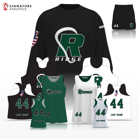 Ridge Lacrosse Girl's Grades 3/4, 5/6 & 7/8 4 Piece Player Package Signature Lacrosse