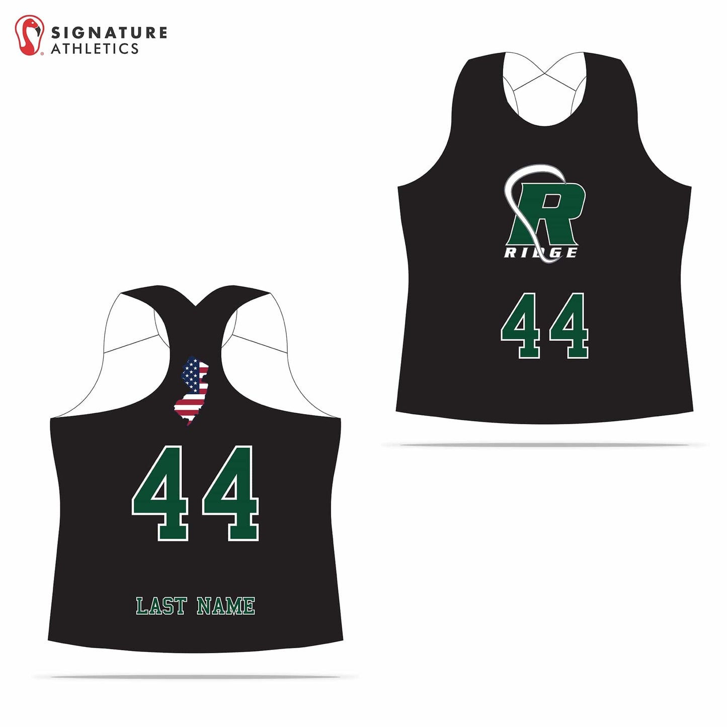 Ridge Lacrosse Girl's Grades 3/4, 5/6 & 7/8 4 Piece Player Package Signature Lacrosse