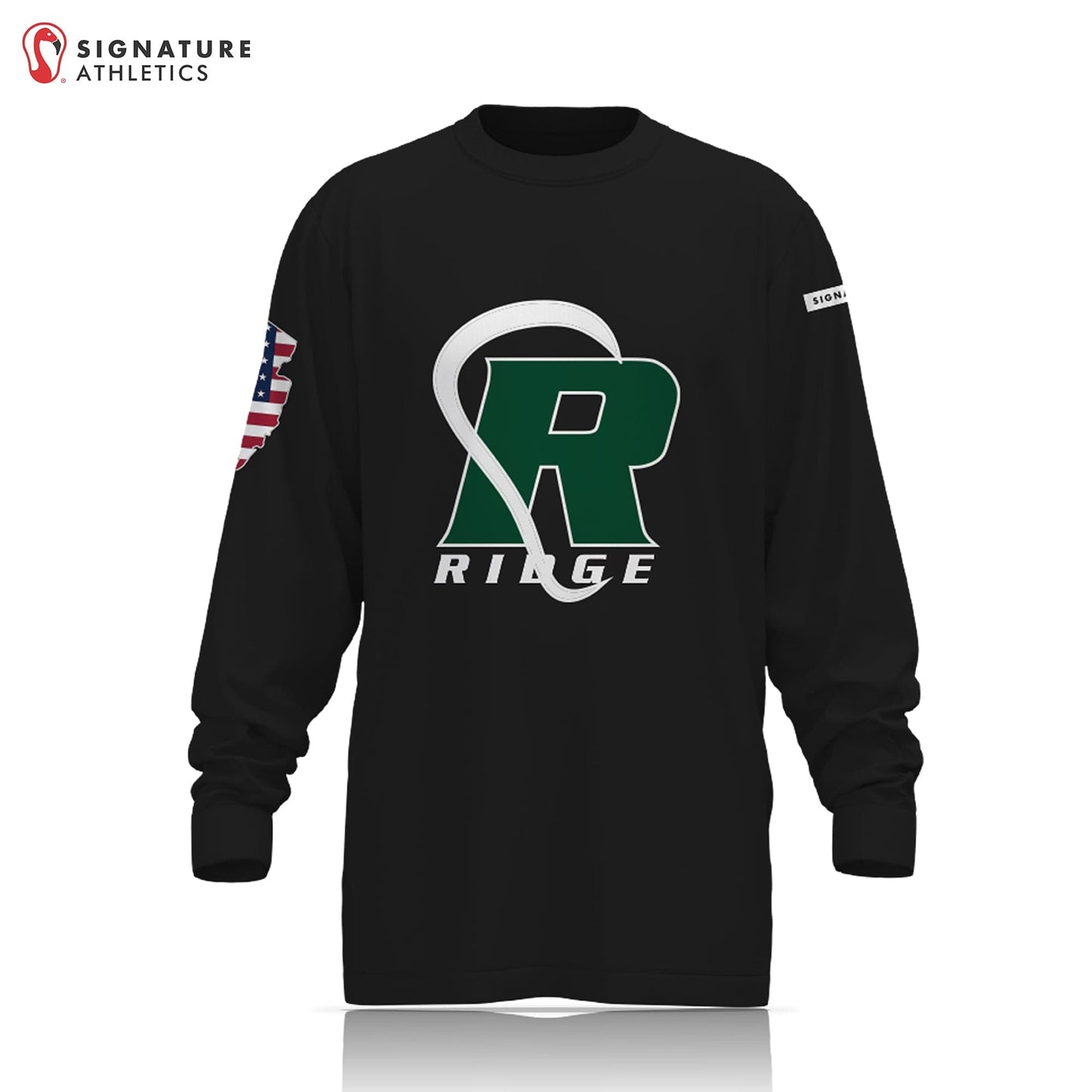Ridge Lacrosse Women's Long Sleeve Tech Tee: Grade 3-4 Signature Lacrosse