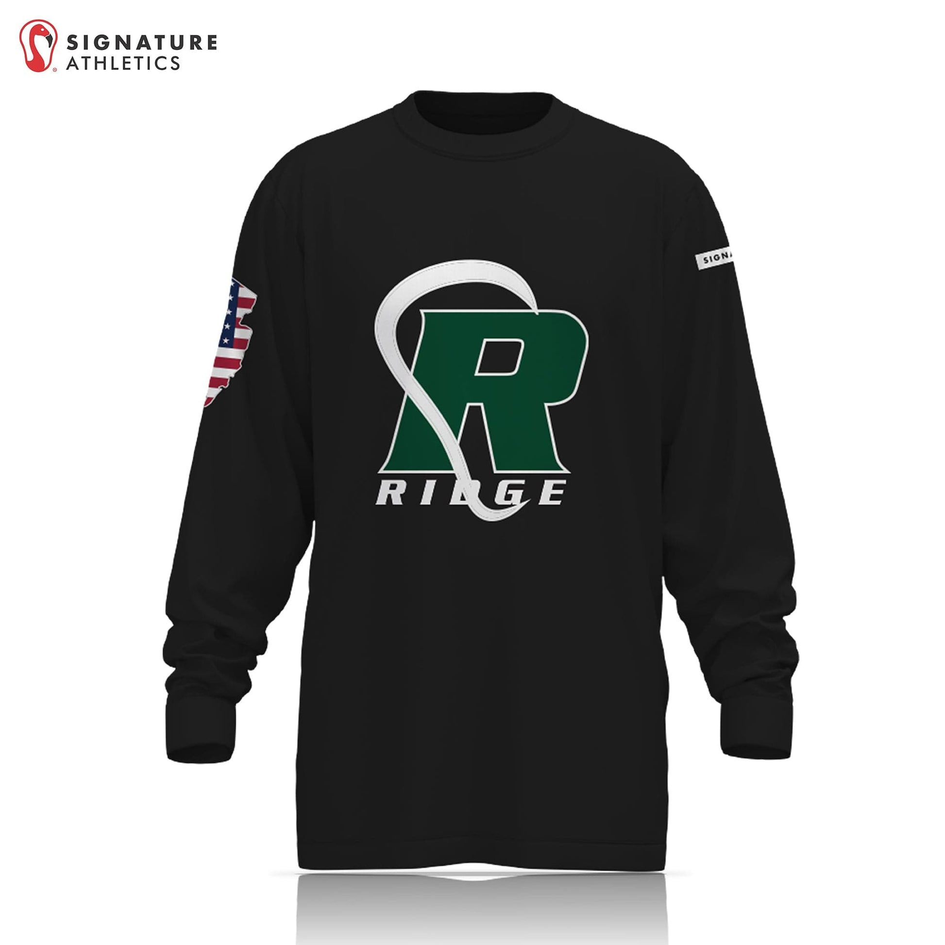 Ridge Lacrosse Women's Long Sleeve Tech Tee: Grade 3-4 Signature Lacrosse