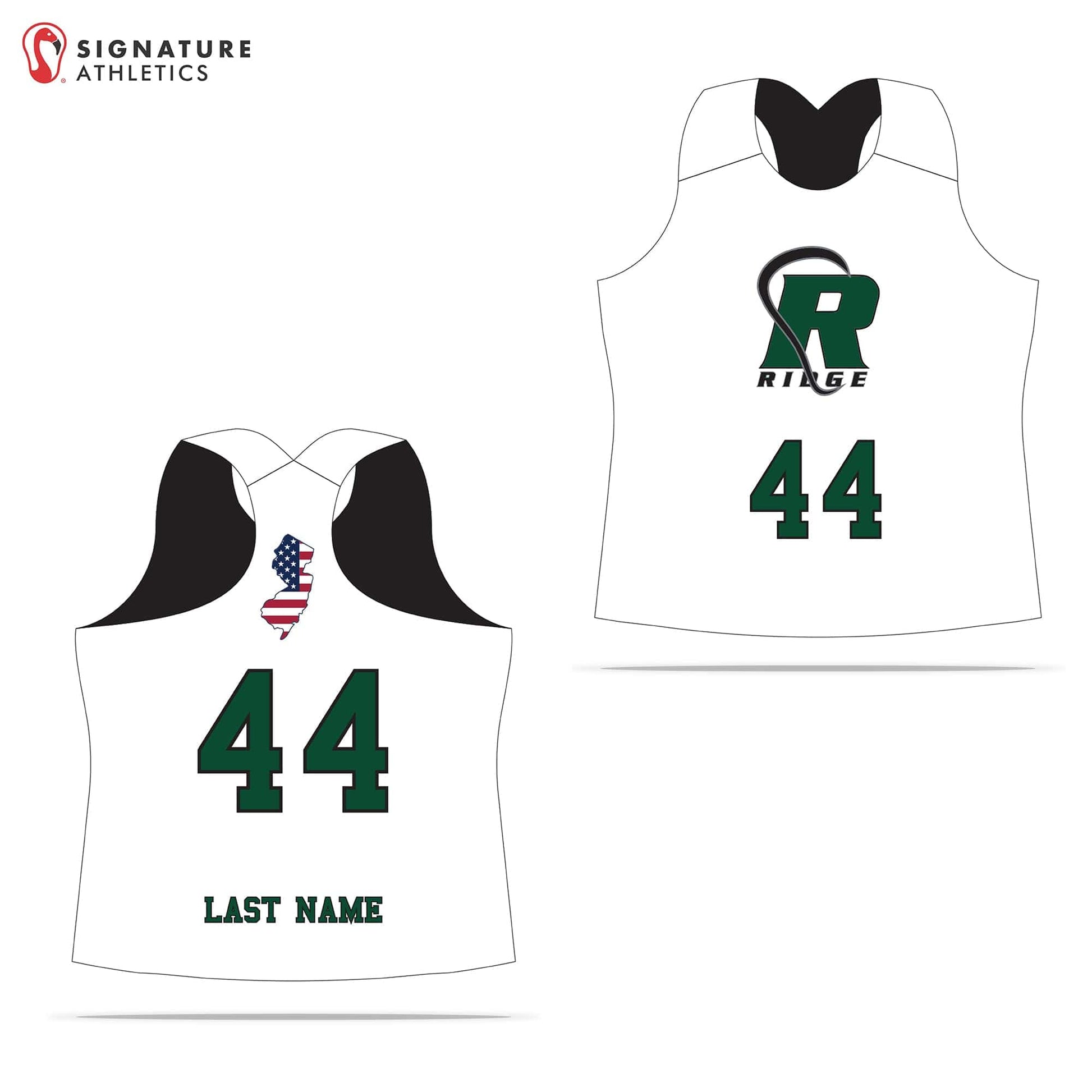 Ridge Lacrosse Women's Skinny Hatler Pinnie: Grade 1-2 Signature Lacrosse