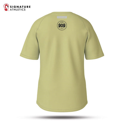 Risen 909 Volleyball Club Men's Yellow Player Short Sleeve Tech Tee Signature Lacrosse