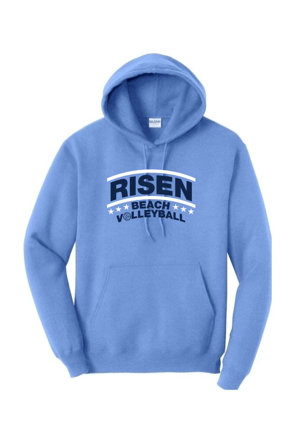 Risen Beach Volleyball Adult Heavyweight Hoodie Signature Lacrosse