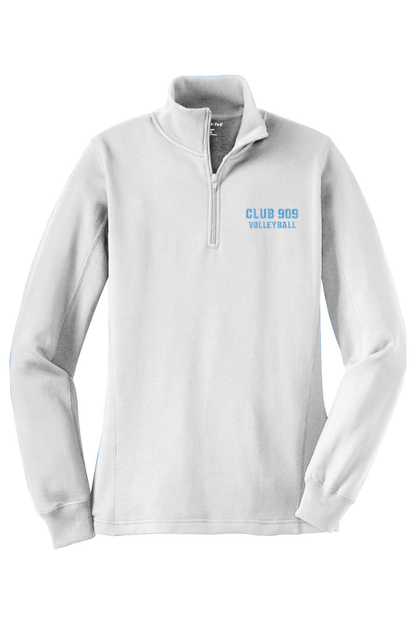 Risen Beach Volleyball Adult Women's Embroidered Quarter-Zip Pullover Signature Lacrosse