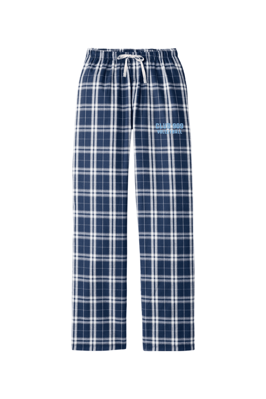 Risen Beach Volleyball Adult Women's Flannel Plaid Pants Signature Lacrosse