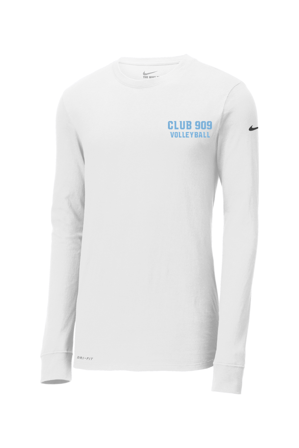 Risen Beach Volleyball Nike Dri-FIT Cotton/Poly Long Sleeve Tee Signature Lacrosse