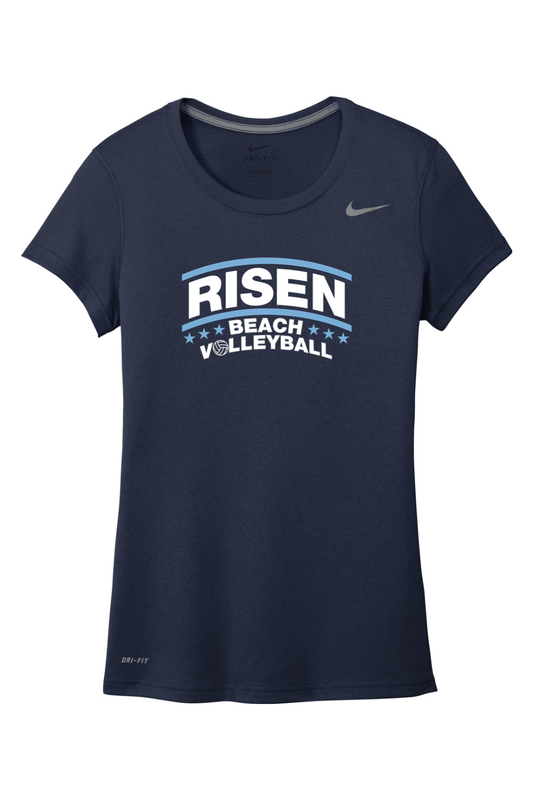 Risen Beach Volleyball Nike Women's Team rLegend Tee Signature Lacrosse