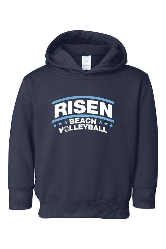 Risen Beach Volleyball Toddler Fleece Hoodie Signature Lacrosse