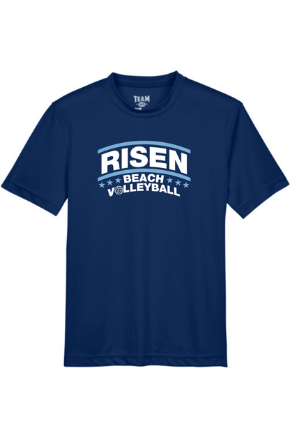 Risen Beach Volleyball Youth Athletic T-Shirt Signature Lacrosse