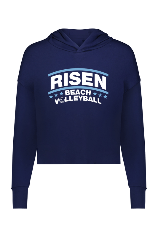 Risen Beach Volleyball Youth Girl's Effortless Hoodie Signature Lacrosse