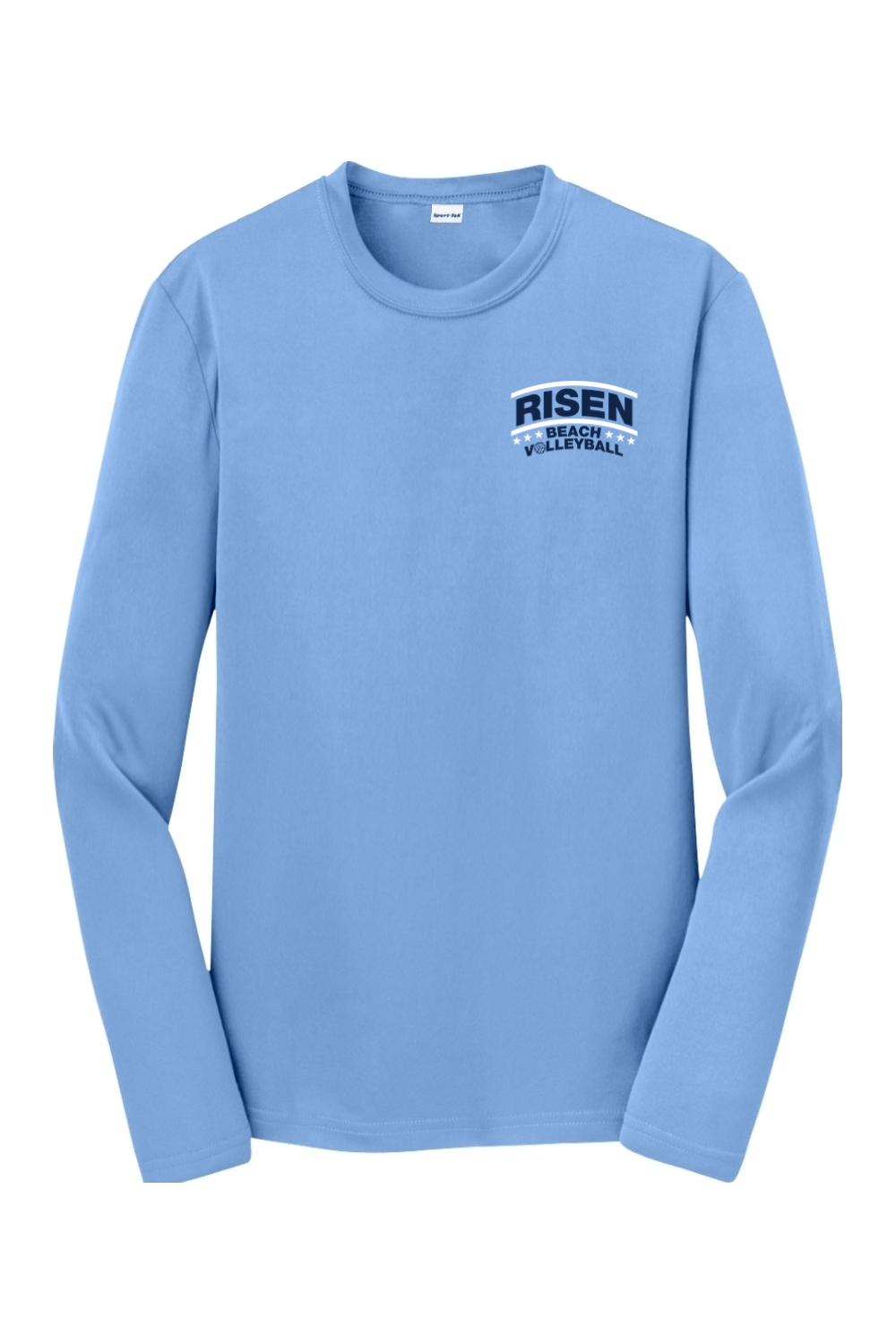 Risen Beach Volleyball Youth Long Sleeve T-Shirt Signature Lacrosse