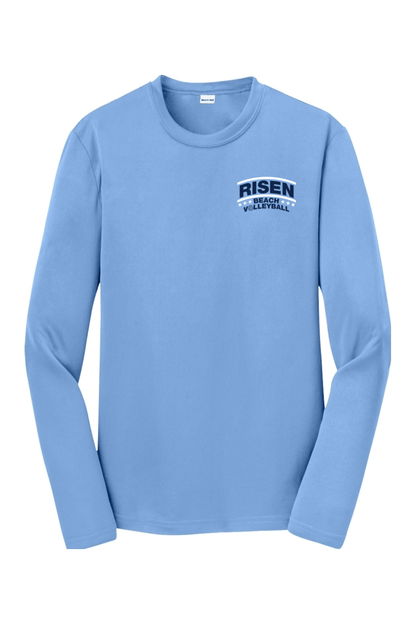 Risen Beach Volleyball Youth Long Sleeve T-Shirt Signature Lacrosse