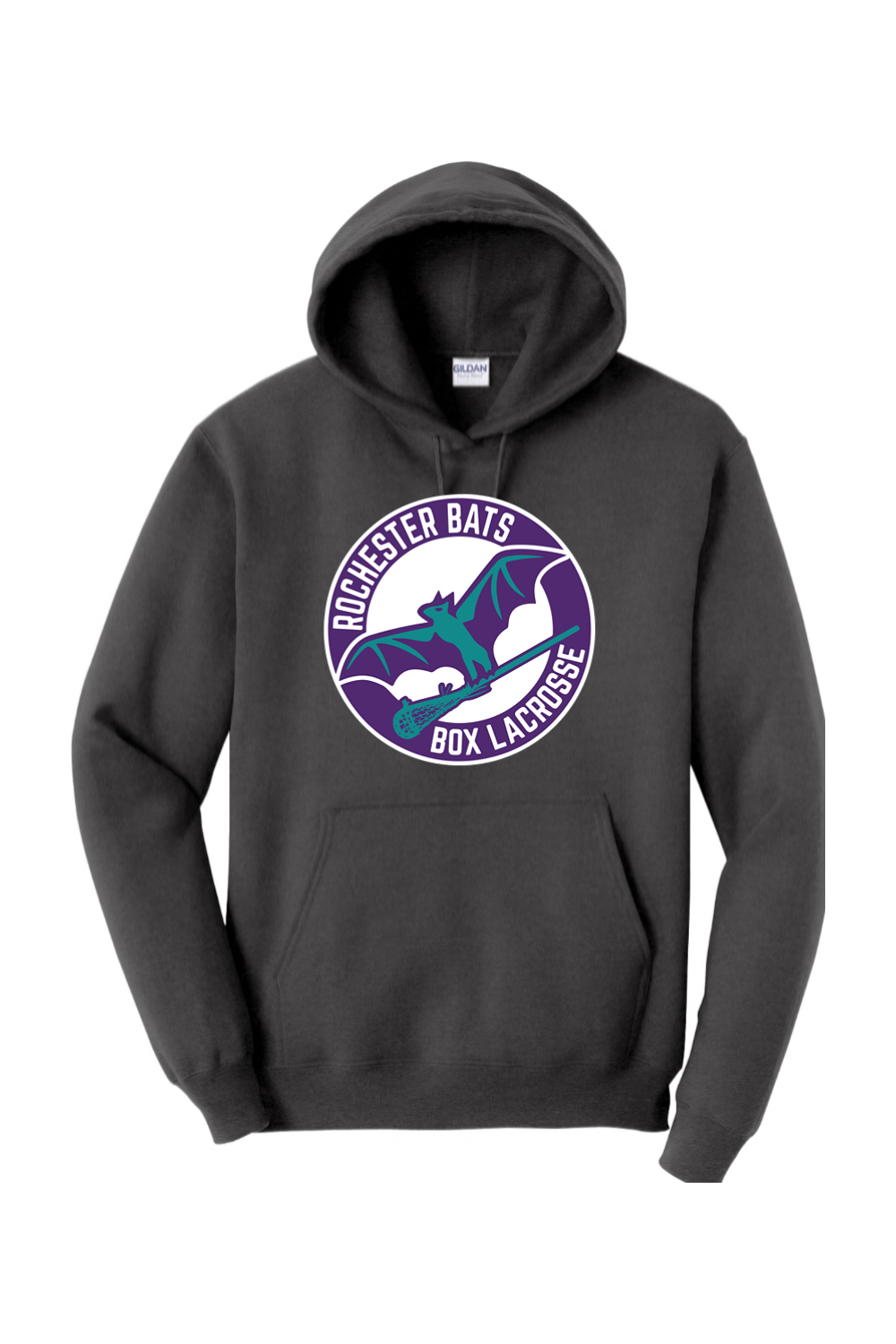 Rochester Bats BLC Adult Heavyweight Hoodie Signature Lacrosse