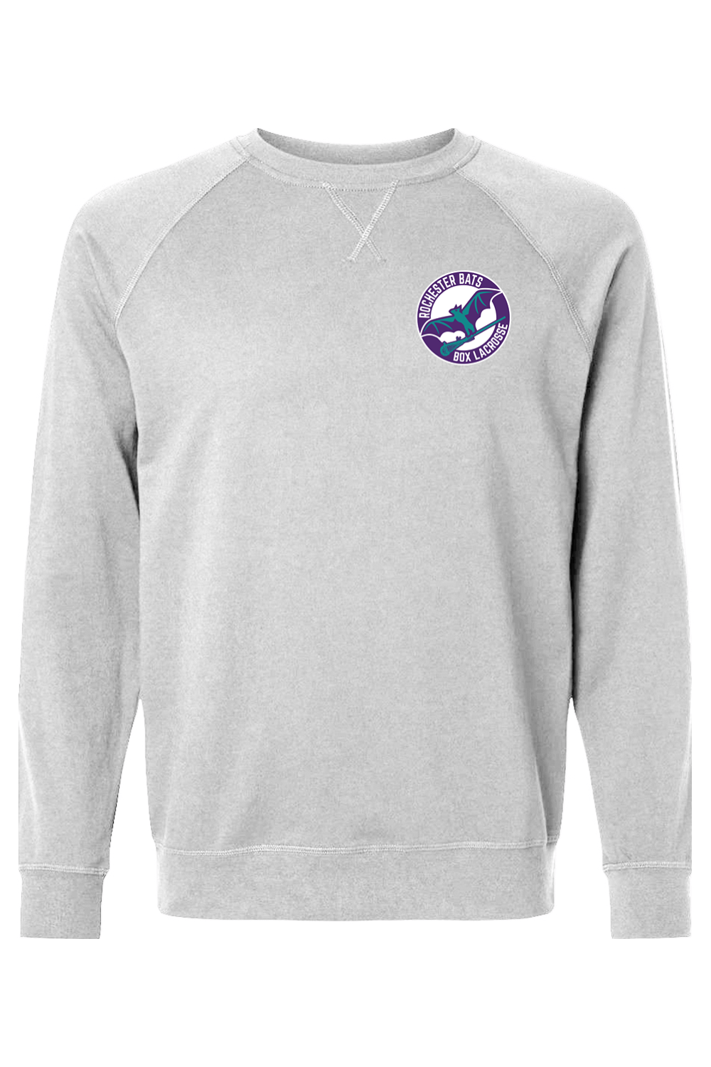 Rochester Bats BLC Adult Heavyweight Raglan Long Sleeve Signature Lacrosse