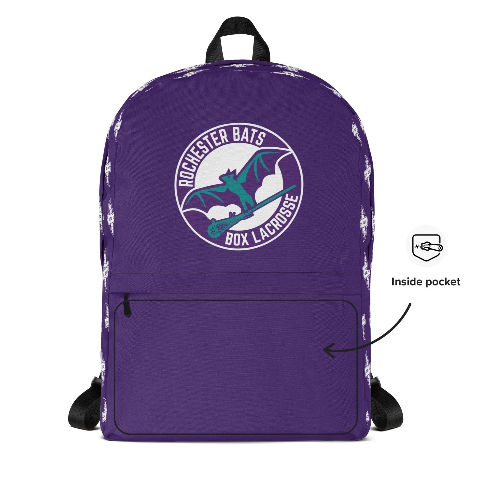 Rochester Bats BLC Travel Backpack Signature Lacrosse