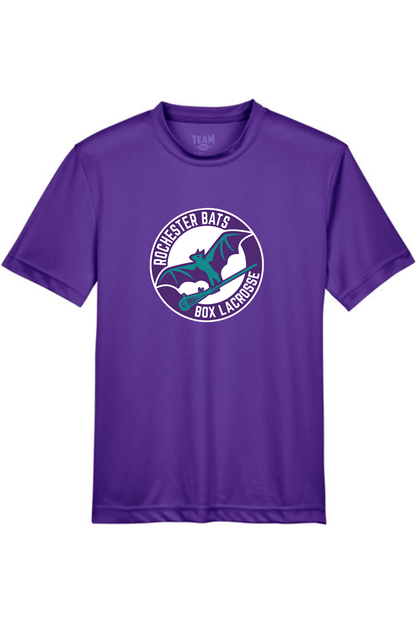 Rochester Bats BLC Youth Athletic T-Shirt Signature Lacrosse