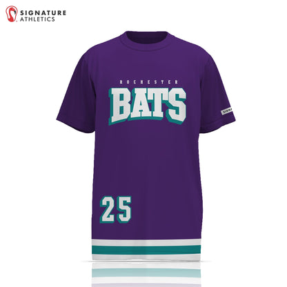 Rochester Bats Lacrosse Pro Short Sleeve Shooting Shirt Signature Lacrosse