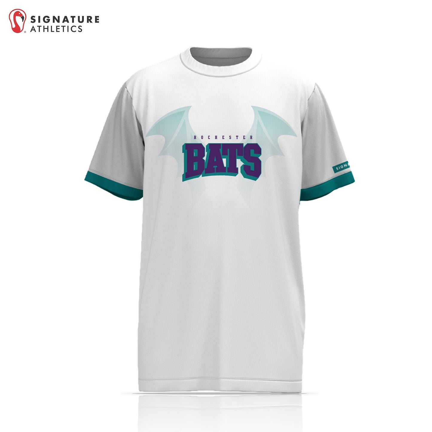 Rochester Bats Men's Short Sleeve Tech Tee: Bats Signature Lacrosse