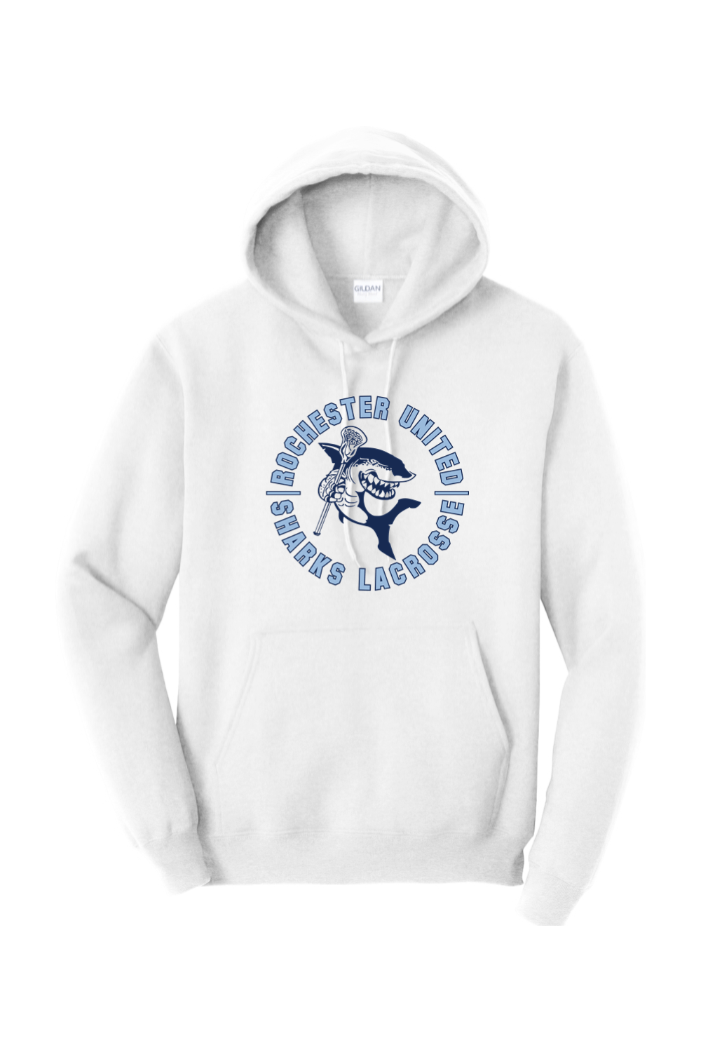 Rochester United Sharks LC Adult Heavyweight Hoodie Signature Lacrosse