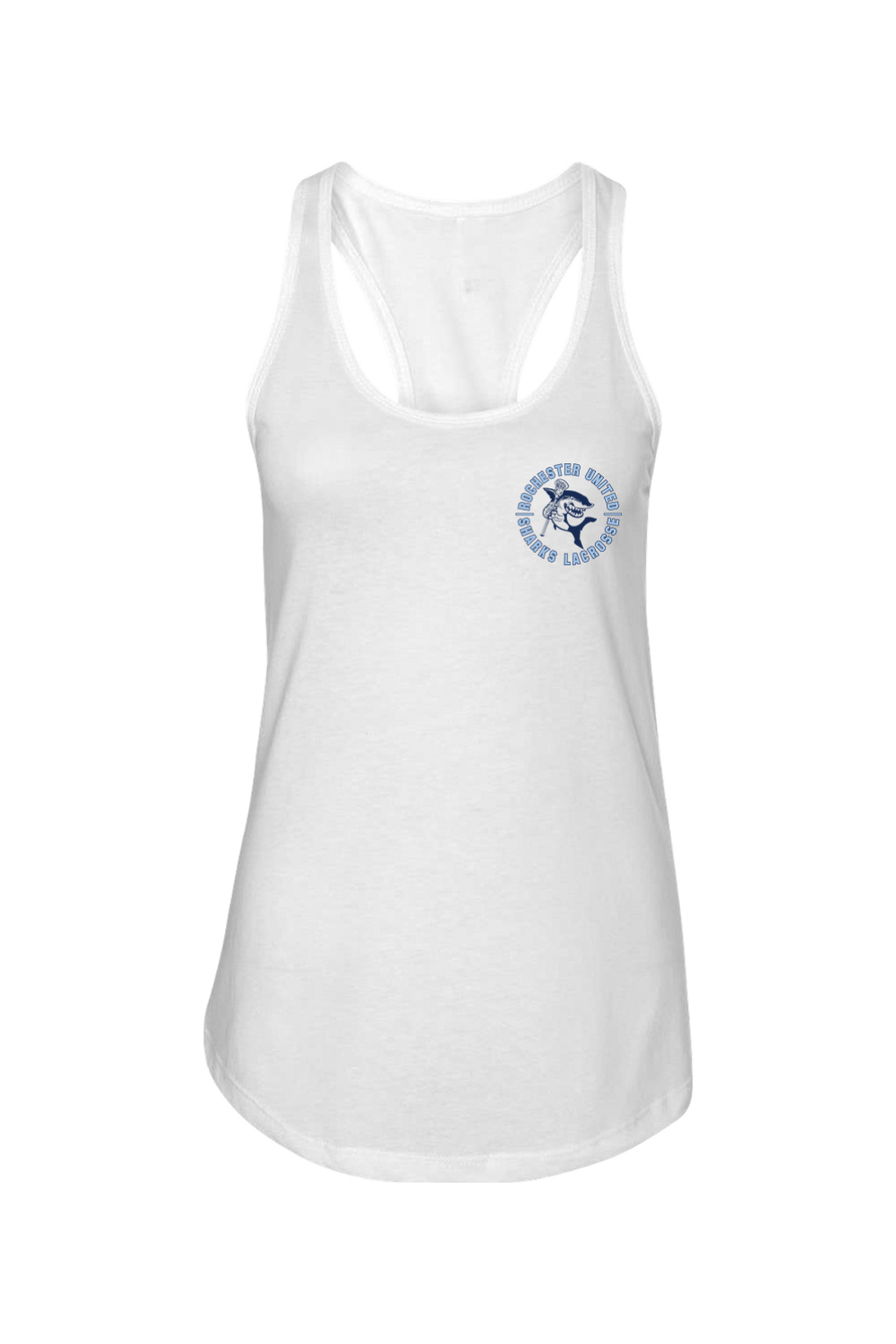 Rochester United Sharks LC Adult Women's Tank Top Signature Lacrosse